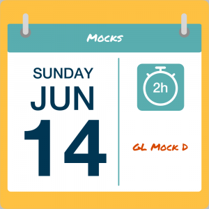 In-Person Bucks GL 11 Plus Mock D June 2026