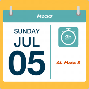 In-Person Bucks GL 11 Plus Mock E July 2026